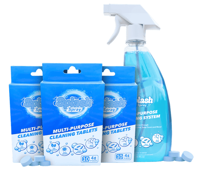 Splash Spray Tablet Pack + Free Spray Bottle