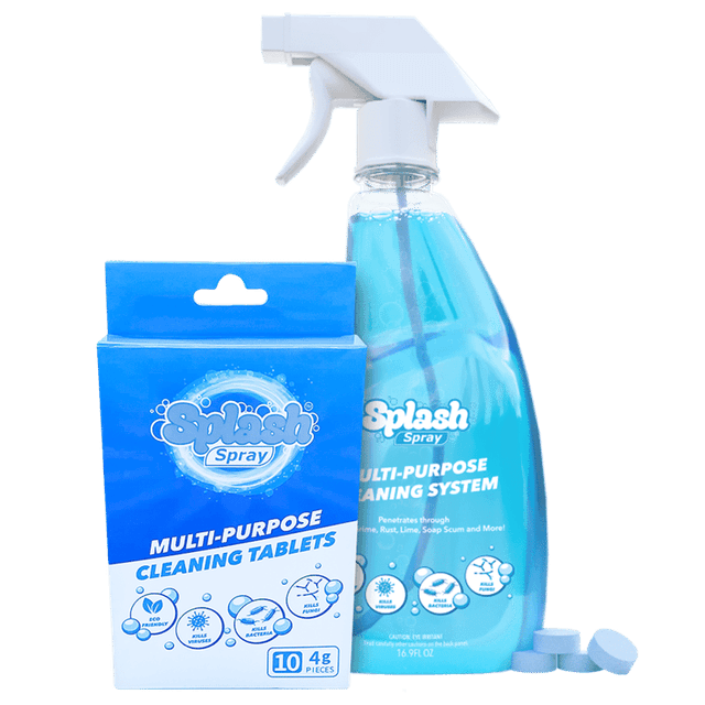 Splash Spray Tablet Pack + Free Spray Bottle